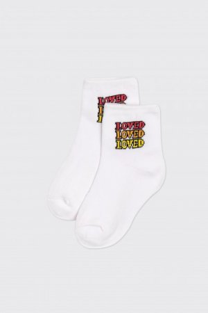 COCCODRILLO kojinės SOCKS GIRL, turquoise, 26/30 dydis, WC2382208SOG-013 WC2382208SOG-013-036