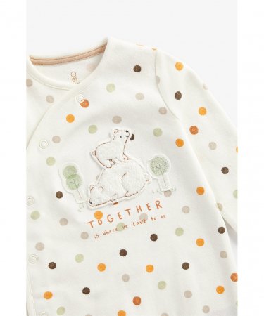 MOTHERCARE šliaužtinukas ilgomis rankovėmis, 3 vnt., BB764 567872