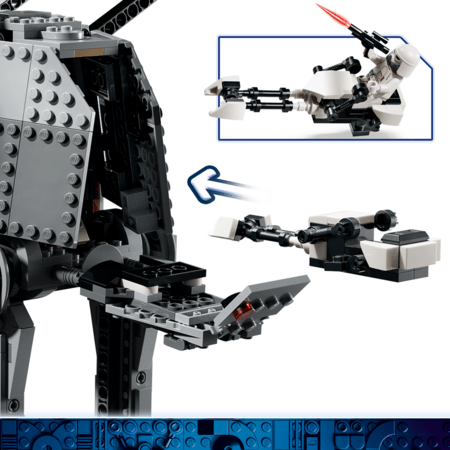 75454 LEGO® Star Wars™ Imperijos palikuonių AT-AT™ su INT-4 