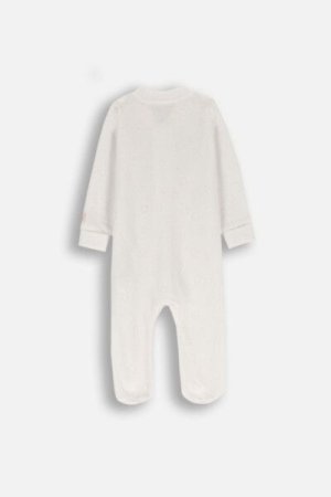 COCCODRILLO šliaužtinukas be rankovių UNDERWEAR UNISEX, ecru, ZC4404102UNI-003-074, 74 cm