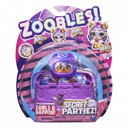 ZOOBLES figūrėlė Girls Secret Partiez, 2 serija, asort., 6061945 6061945