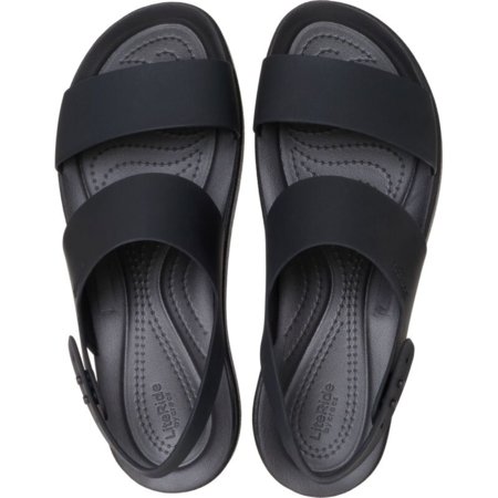 CROCS basutės BROOKLYN BACKSTRAP LOW, juodos, 212399-001, 39,5 dydis 