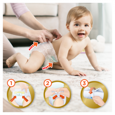 PAMPERS sauskelnės-kelnaitės, Premium, dydis 3, 48 vnt, 81750547 81750547