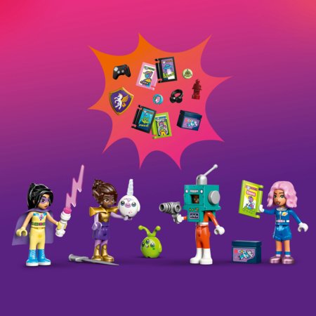 42674 LEGO® Friends Komiksų ir žaidimų parduotuvė 