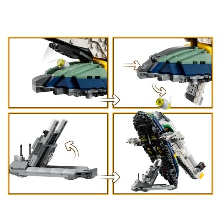 75433 LEGO® Star Wars™ Džiango Feto erdvėlaivis 