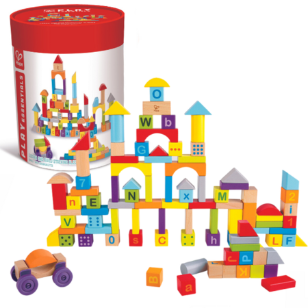 HAPE kaladėlių rinkinys Learn and Build, E8488 