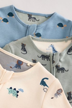 NEXT šliaužtinukas ilgomis rankovėmis, 3vnt., B83299 80-86 