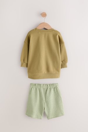 NEXT džemperis ir šortai, E60686, 62-68 cm