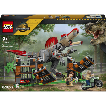77982 LEGO® Jurassic World Dinozauro spinozauro pabėgimas 