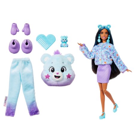 BARBIE Cutie Reveal Care Bears rinkinys – Dream Bright Bear, JFV61 