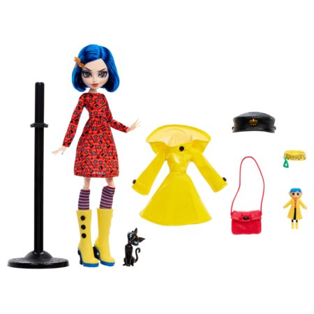 MONSTER HIGH x Coraline lėlė Koralaina, JHK65 