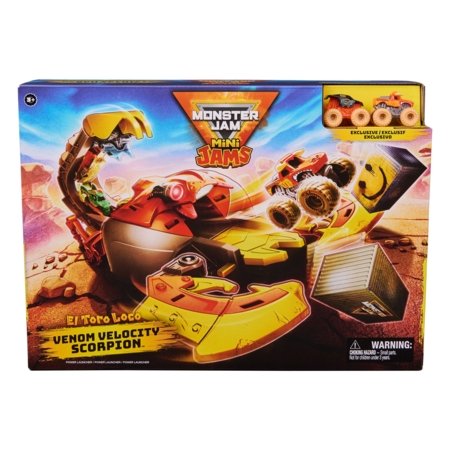 MONSTER JAM MINI JAMS paleidimo trasa Venom Velocity Scorpion, 6069752 