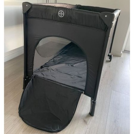 BABYTROLD kelioninė lovelė-maniežas, Black, 16-13S 