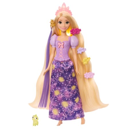 DISNEY PRINCESS RUPUNZEL interaktyvi lėlė Auksaplaukė, JHL46 