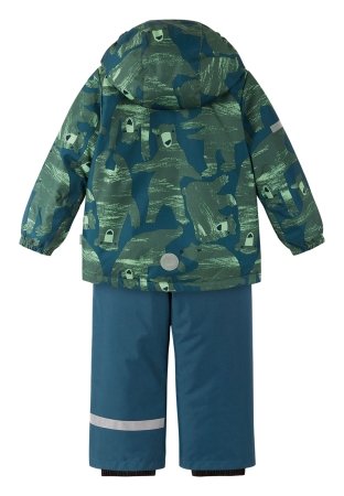 Tutta by Reima žieminis lauko komplektas (striukė ir kelnės) SIRRI, žalias, 6100004A-86A3, 104 cm 