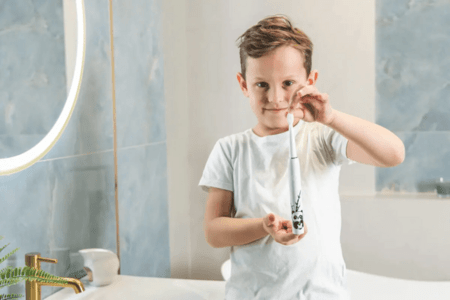 INNOGIO elektrinis dantų šepetėlis GIOsonic Panda Sonic, GIO-460PANDA 
