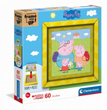 CLEMENTONI dėlionė Peppa Pig, 60d., 38809 38809