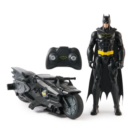 BATMAN RC transporto priemonė su figūrėle Batcycle, 6072896 