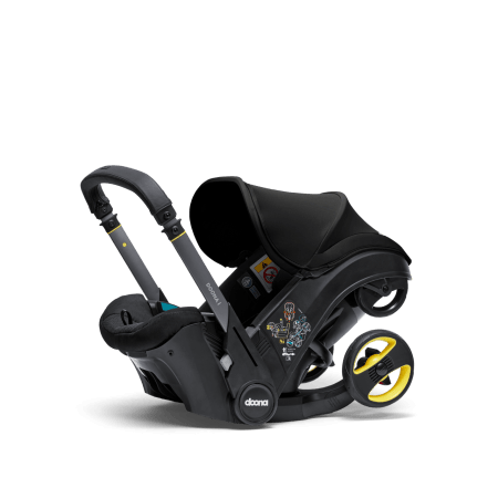 DOONA I automobilinė kėdutė, Nitro black, SP350-20-033-015 