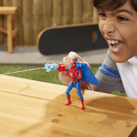 SPIDERMAN figūrėlė su vandens purškimo įranga, asort., F78475L0 