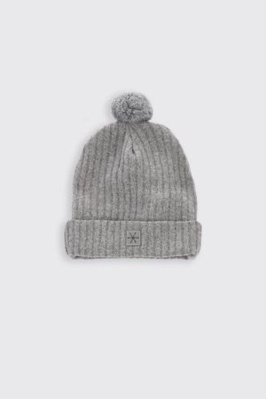 PINOKIO kepurė WARM BONNET, pilka, 1-02-2207-09 