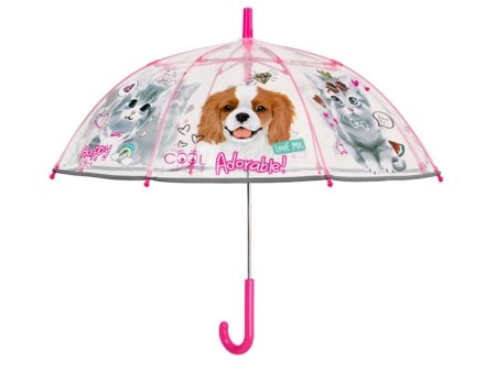 PERLETTI permatomas skėtis su augintiniai 45/8, 15635