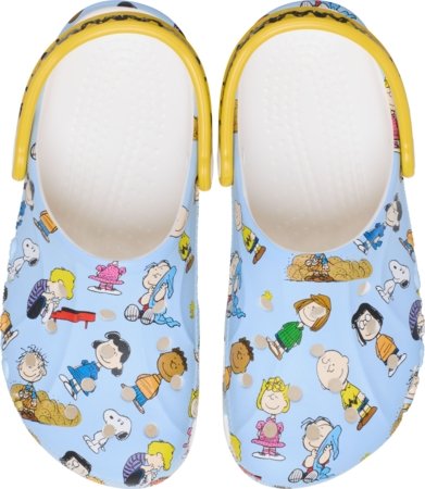 CROCS klumpės PEANUTS, spalvotos, 211129-90H, 27 dydis 