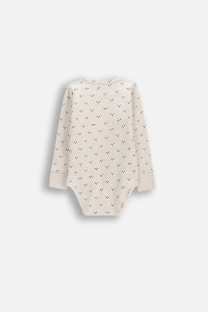 COCCODRILLO susegamas smėlinukas ilgomis rankovėmis, pilkas, dydis 