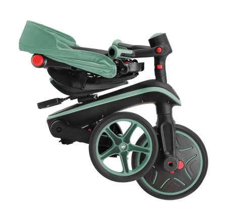 GLOBBER triratukas Explorer Trike 4in1,žalias, 732-104 