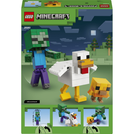 21582 LEGO® Minecraft® Vištų raitelis 