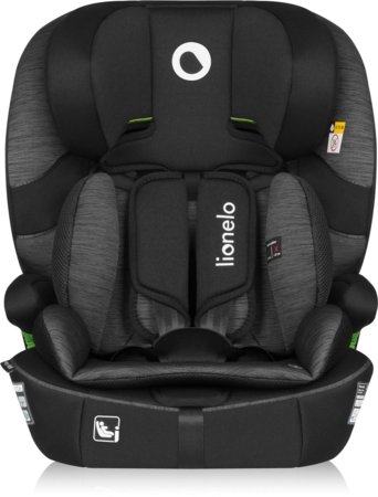 LIONELO automobilinė kėdutė BILLY I-SIZE, Black grey, 76-150 cm. 