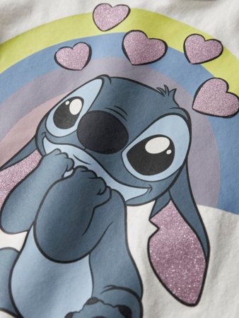 NAME IT STITCH marškinėliai, 13252066-F0EEE9 98 cm 