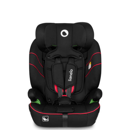 LIONELO automobilinė kėdutė LEVI I-SIZE, Sporty black,  76-150 cm., LO-LEVI I-SIZE 