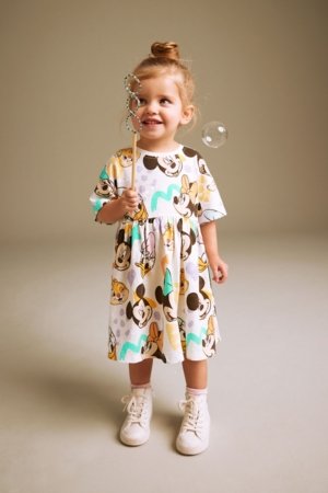 NEXT MICKEY MOUSE suknelė trumpomis rankovėmis, N32662 