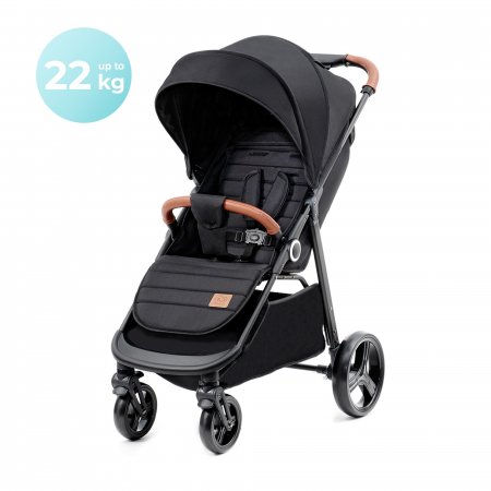 KINDERKRAFT sportinis vežimėlis GRANDE PLUS, black, KSGRAN00BLK0000 KSGRAN00BLK0000  