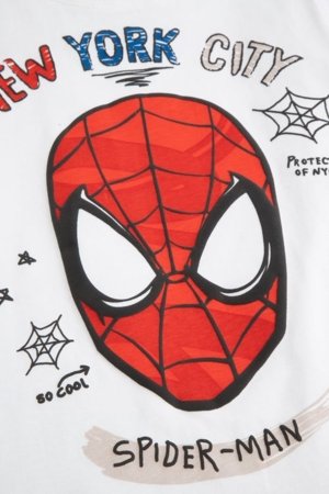 COCCODRILLO marškinėliai trumpomis rankovėmis, balti, WC6143208LBD-001-098, 98 