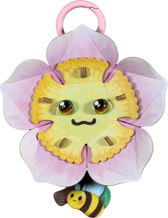 MAKEBUG 3D popierinė dėlionė Japoninė Astilbė, MB-D-0066 