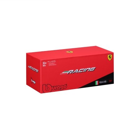 BBURAGO 1:43 lenktyninis automodelis Ferrari 312 P 1972, 18-36302 