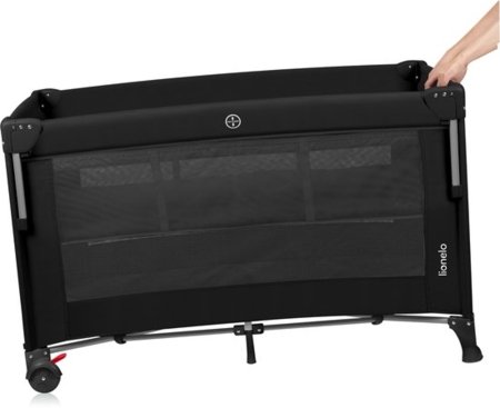 LIONELO lovelė-maniežas ELLEN, Black carbon 