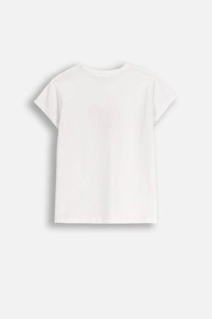 COCCODRILLO marškinėliai trumpomis rankovėmis, balti, WC6143211VGA-001-134, 134 cm 