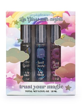 DREAM POP lūpų blizgių rinkinys su konfeti, Y81179-32366-XE 