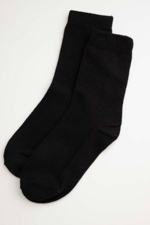 COCCODRILLO kojinės SOCKS BOY, juodos, WC5382202SOB-021-036, 36 cm 