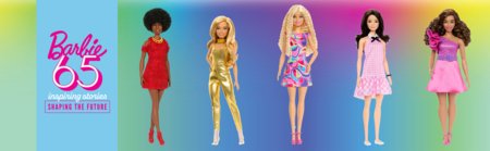 BARBIE madistė mėlyna suknele, serganti I tipo diabetu, HYT97 
