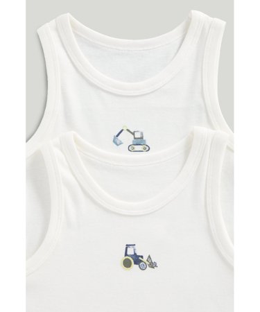 MOTHERCARE apatiniai marškinėliai trumpomis rankovėmis 2 vnt., LK985 98 