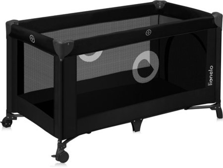 LIONELO lovelė-maniežas STEFI, Black carbon 