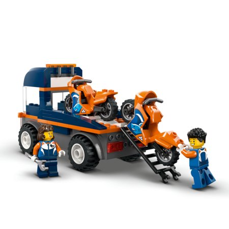 60491 LEGO® City motociklų transporteris 