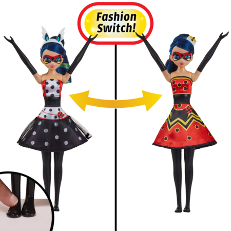 MIRACULOUS lėlė Hero Switch Penny Bug  & Bee Bug, 50417 