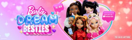 BARBIE Dream Besties lėlė Zia, JGG36