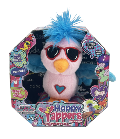 HAPPY YAPPERS interaktyvus pliušinis paukštis Pippa Peep, 9394 
