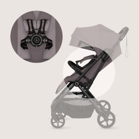 LIONELO sportinis vežimėlis TANSI, Beige taupe, LO-TANSI 